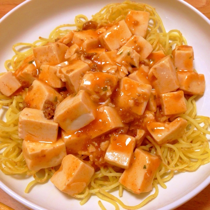 麻婆炒麺 まーぼーちゃーめん レシピ 作り方 By のなひか 楽天レシピ 麻婆炒麺 まーぼーちゃーめん レシピ 作り方 By のなひか 楽天レシピ